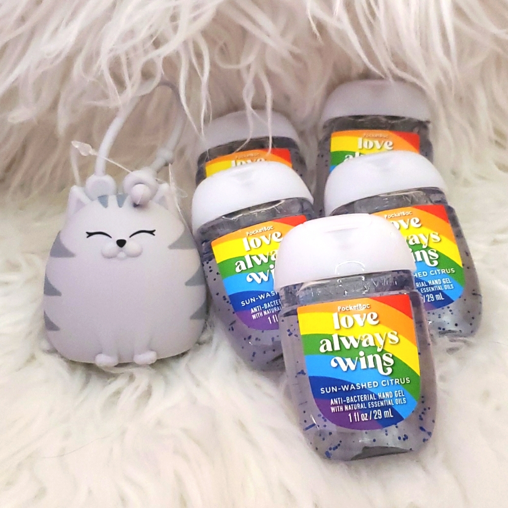 Striped Cat Pocketbac Holder Set LIMITED EDITION